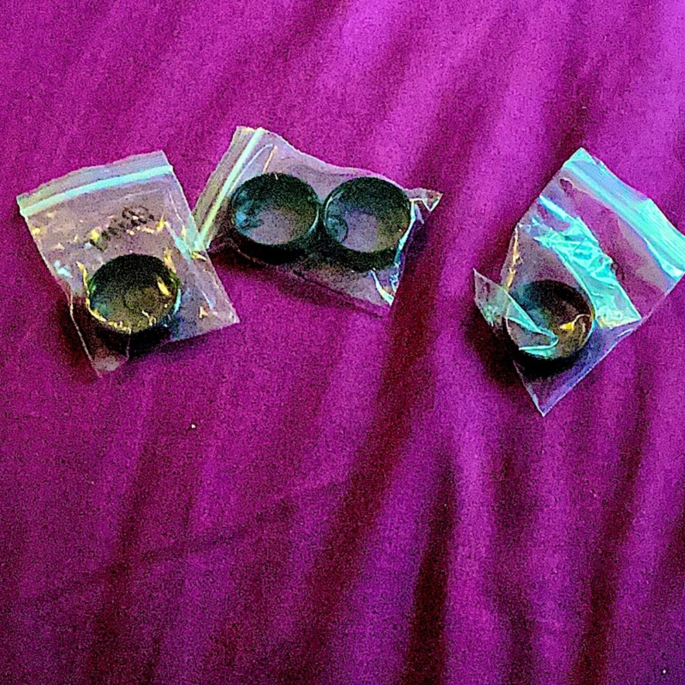 Black Silicone Rings Set